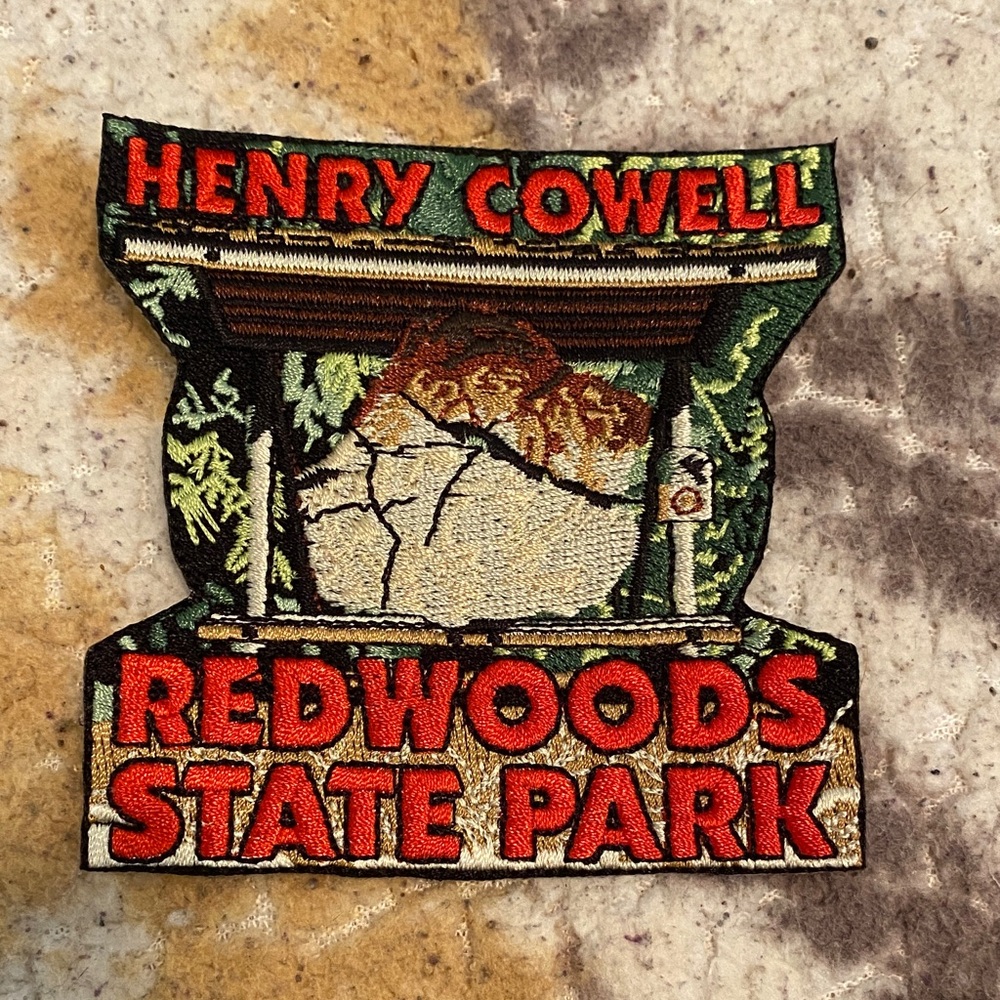 Redwoods State Park Embroidered Patch